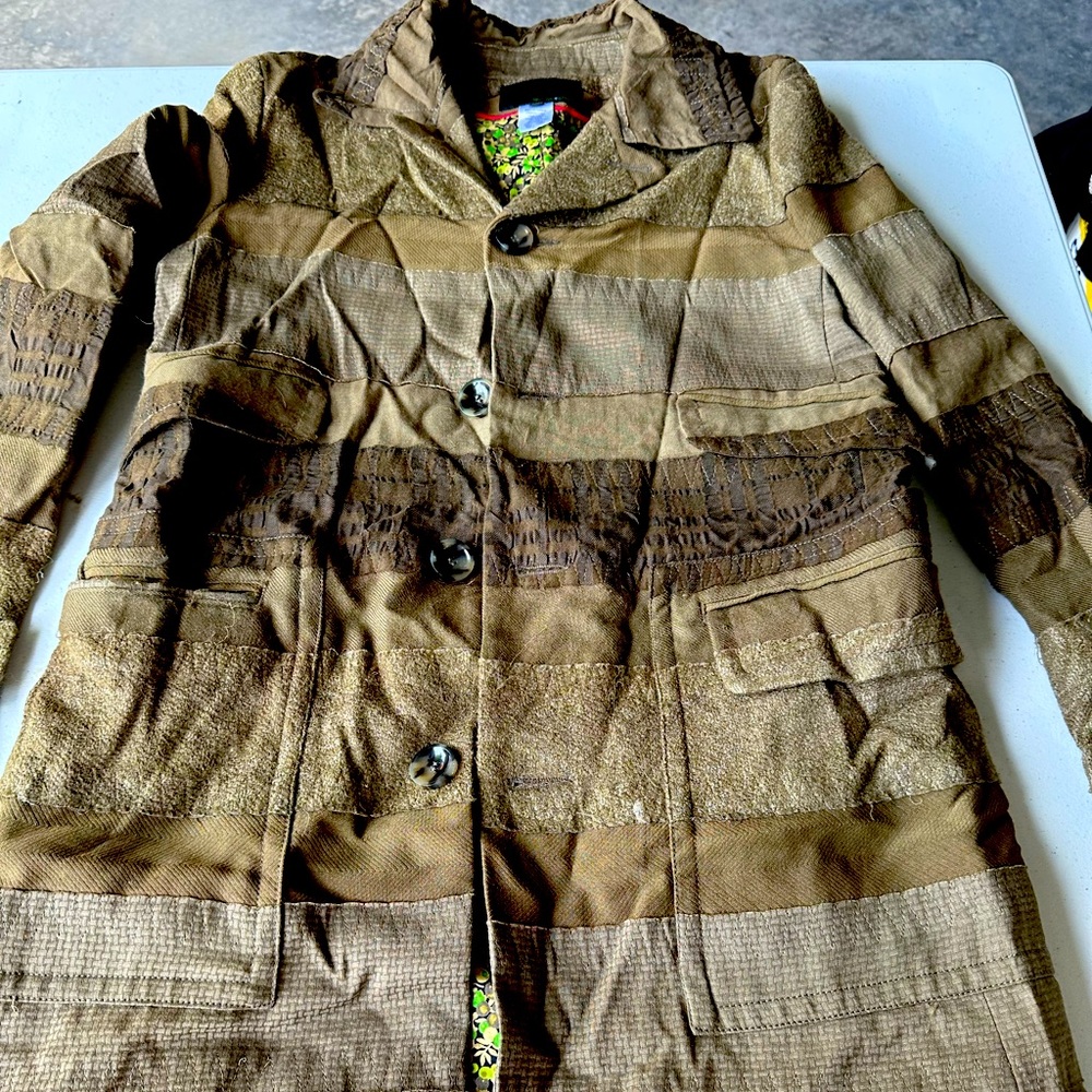 Tory Burch coat wrinkled from being stored